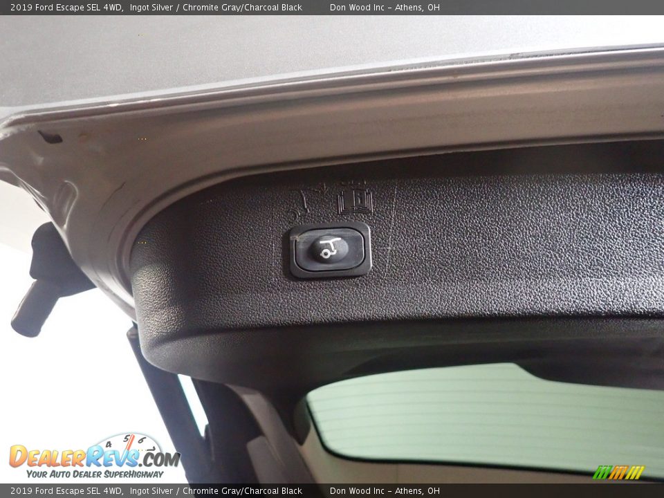 2019 Ford Escape SEL 4WD Ingot Silver / Chromite Gray/Charcoal Black Photo #16