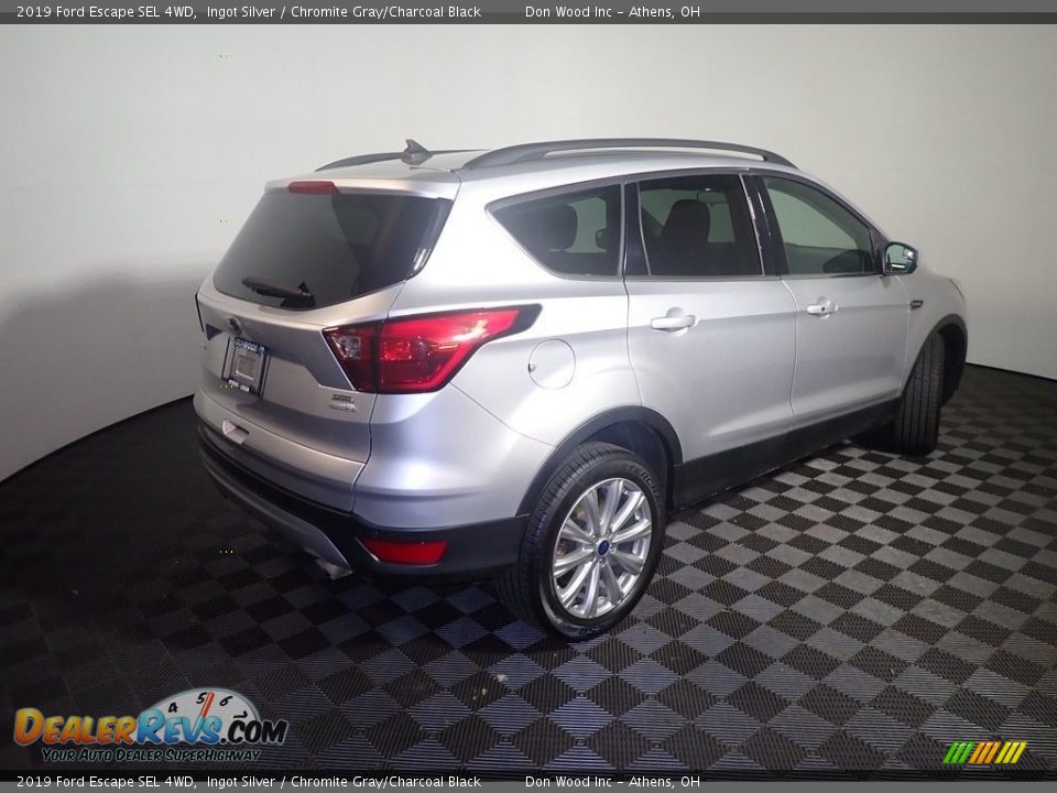2019 Ford Escape SEL 4WD Ingot Silver / Chromite Gray/Charcoal Black Photo #19