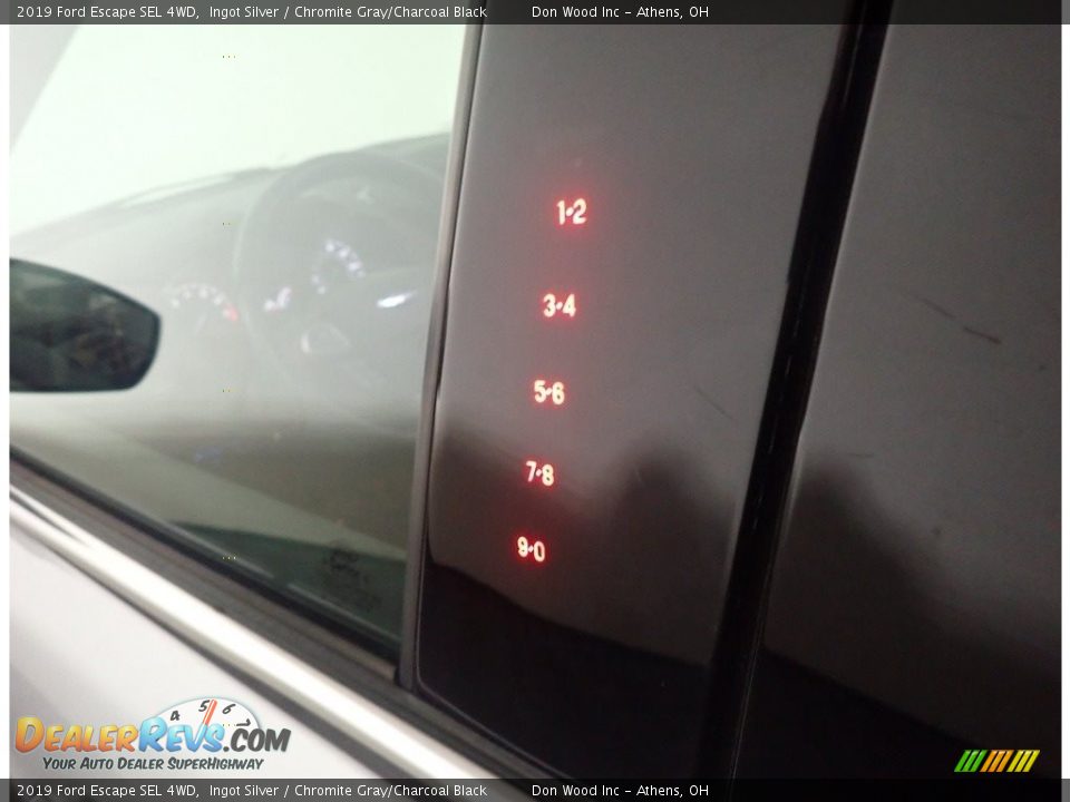 2019 Ford Escape SEL 4WD Ingot Silver / Chromite Gray/Charcoal Black Photo #20