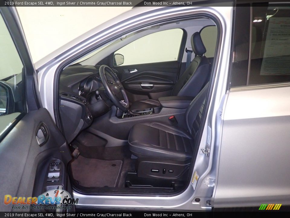 2019 Ford Escape SEL 4WD Ingot Silver / Chromite Gray/Charcoal Black Photo #23