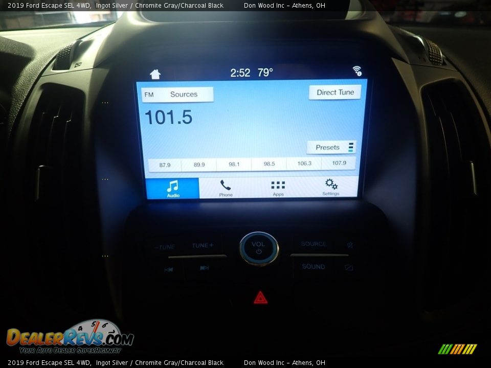 2019 Ford Escape SEL 4WD Ingot Silver / Chromite Gray/Charcoal Black Photo #27