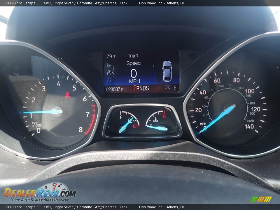 2019 Ford Escape SEL 4WD Ingot Silver / Chromite Gray/Charcoal Black Photo #29