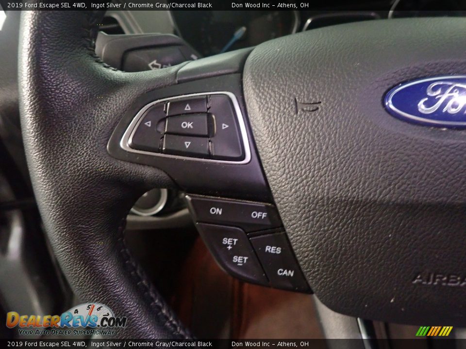 2019 Ford Escape SEL 4WD Ingot Silver / Chromite Gray/Charcoal Black Photo #30