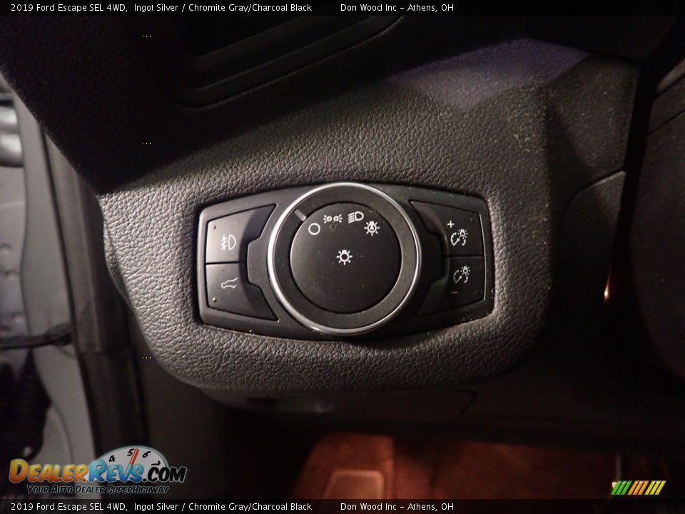 2019 Ford Escape SEL 4WD Ingot Silver / Chromite Gray/Charcoal Black Photo #32