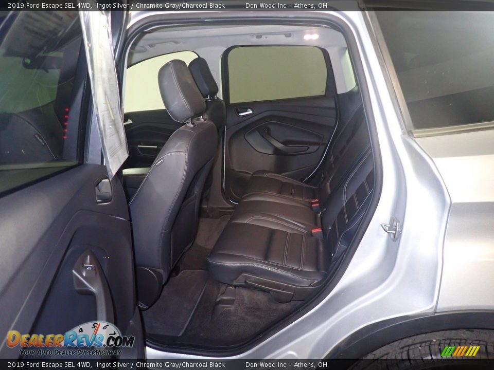 2019 Ford Escape SEL 4WD Ingot Silver / Chromite Gray/Charcoal Black Photo #36