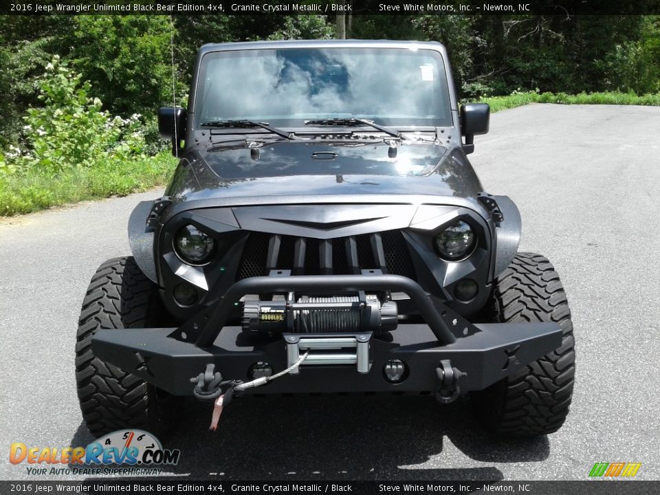 2016 Jeep Wrangler Unlimited Black Bear Edition 4x4 Granite Crystal Metallic / Black Photo #3