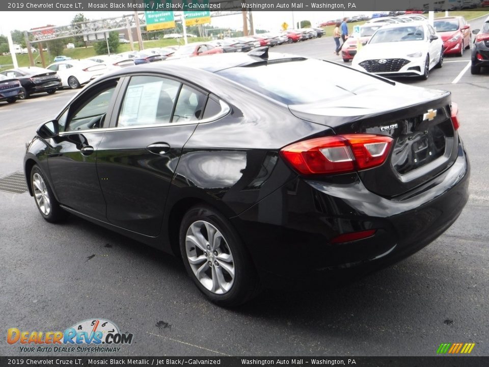 2019 Chevrolet Cruze LT Mosaic Black Metallic / Jet Black/­Galvanized Photo #7