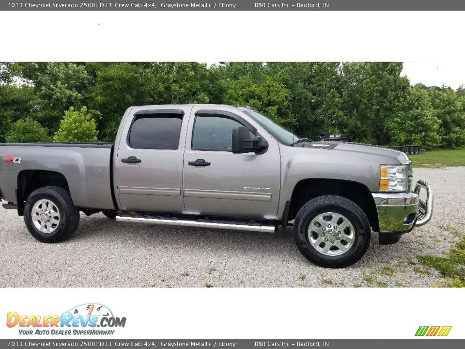 2013 Chevrolet Silverado 2500HD LT Crew Cab 4x4 Graystone Metallic / Ebony Photo #8