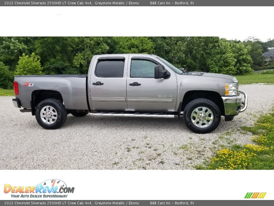 2013 Chevrolet Silverado 2500HD LT Crew Cab 4x4 Graystone Metallic / Ebony Photo #9