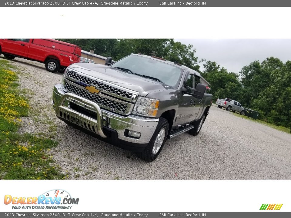 2013 Chevrolet Silverado 2500HD LT Crew Cab 4x4 Graystone Metallic / Ebony Photo #11