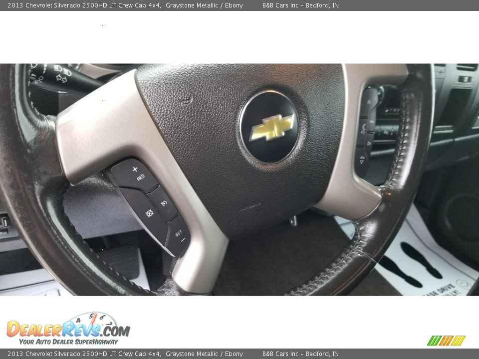 2013 Chevrolet Silverado 2500HD LT Crew Cab 4x4 Graystone Metallic / Ebony Photo #18