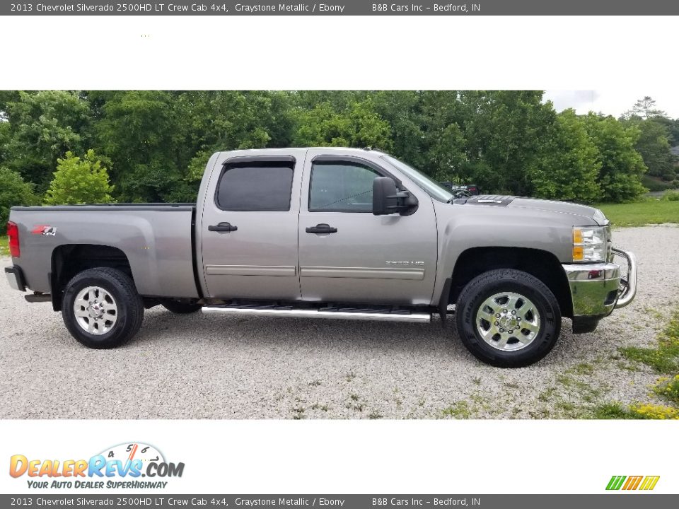 2013 Chevrolet Silverado 2500HD LT Crew Cab 4x4 Graystone Metallic / Ebony Photo #31