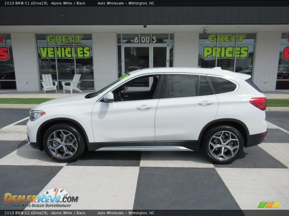 2019 BMW X1 sDrive28i Alpine White / Black Photo #1