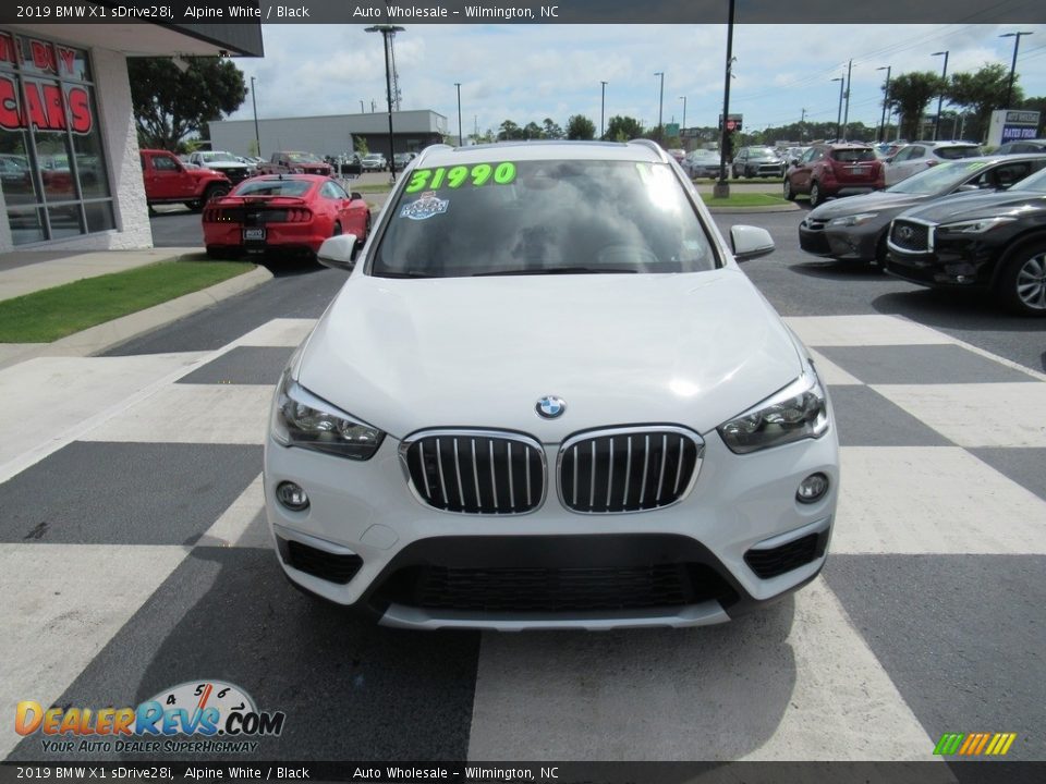 2019 BMW X1 sDrive28i Alpine White / Black Photo #2