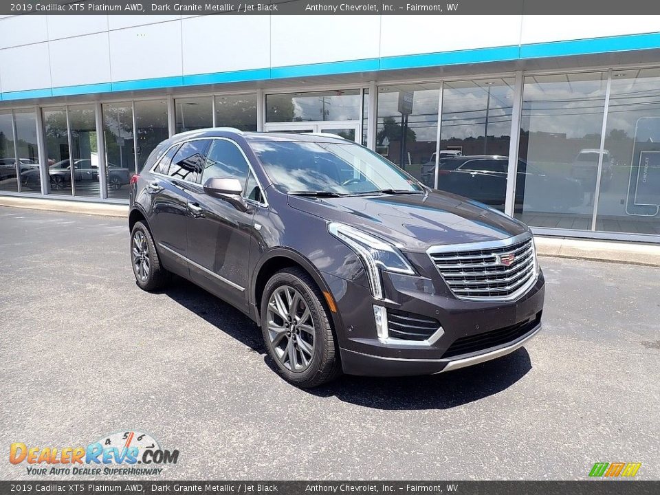 2019 Cadillac XT5 Platinum AWD Dark Granite Metallic / Jet Black Photo #1