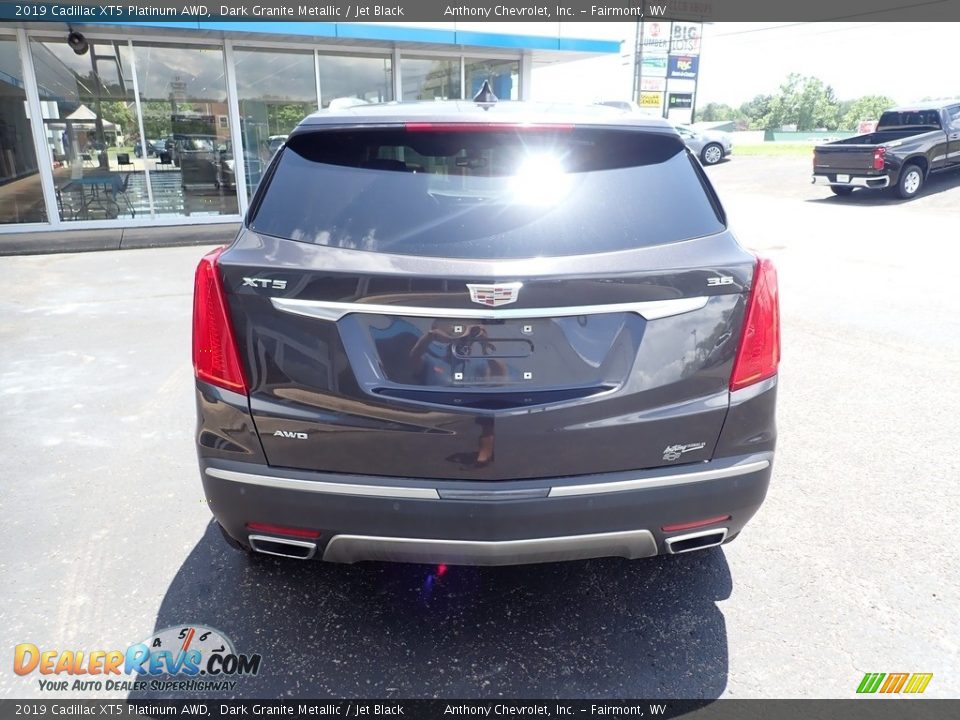 2019 Cadillac XT5 Platinum AWD Dark Granite Metallic / Jet Black Photo #4