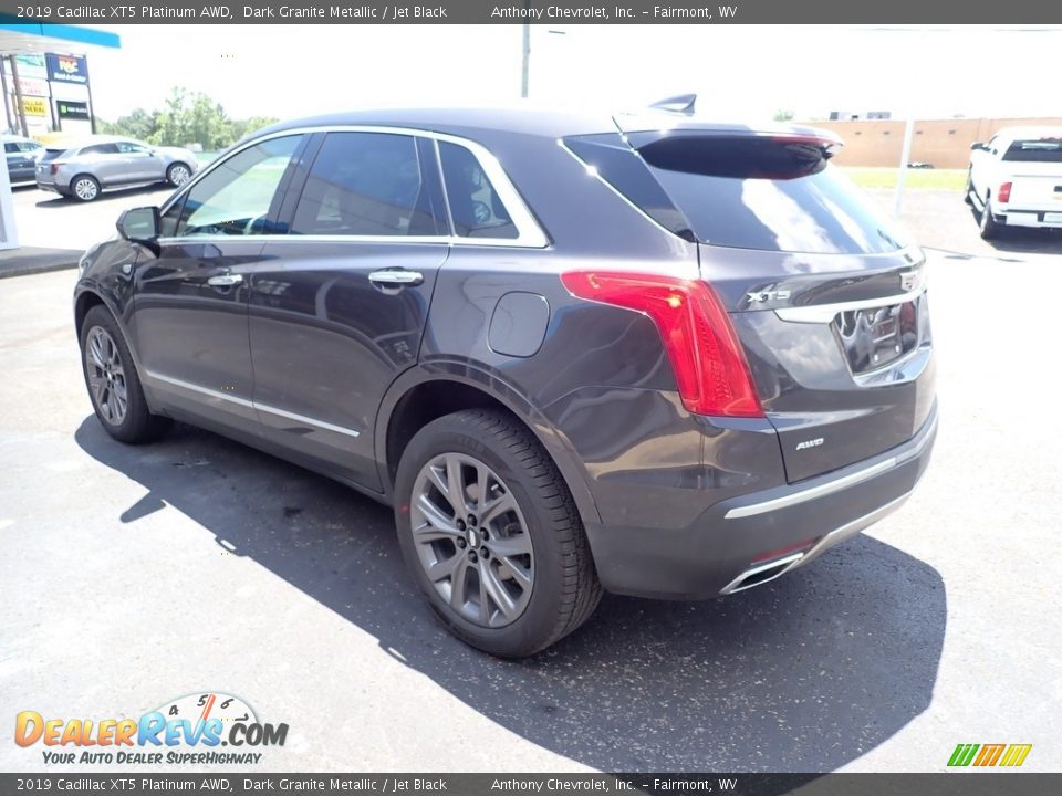 2019 Cadillac XT5 Platinum AWD Dark Granite Metallic / Jet Black Photo #5