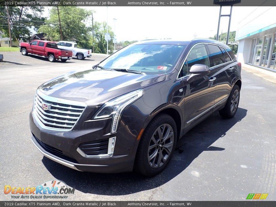 2019 Cadillac XT5 Platinum AWD Dark Granite Metallic / Jet Black Photo #7