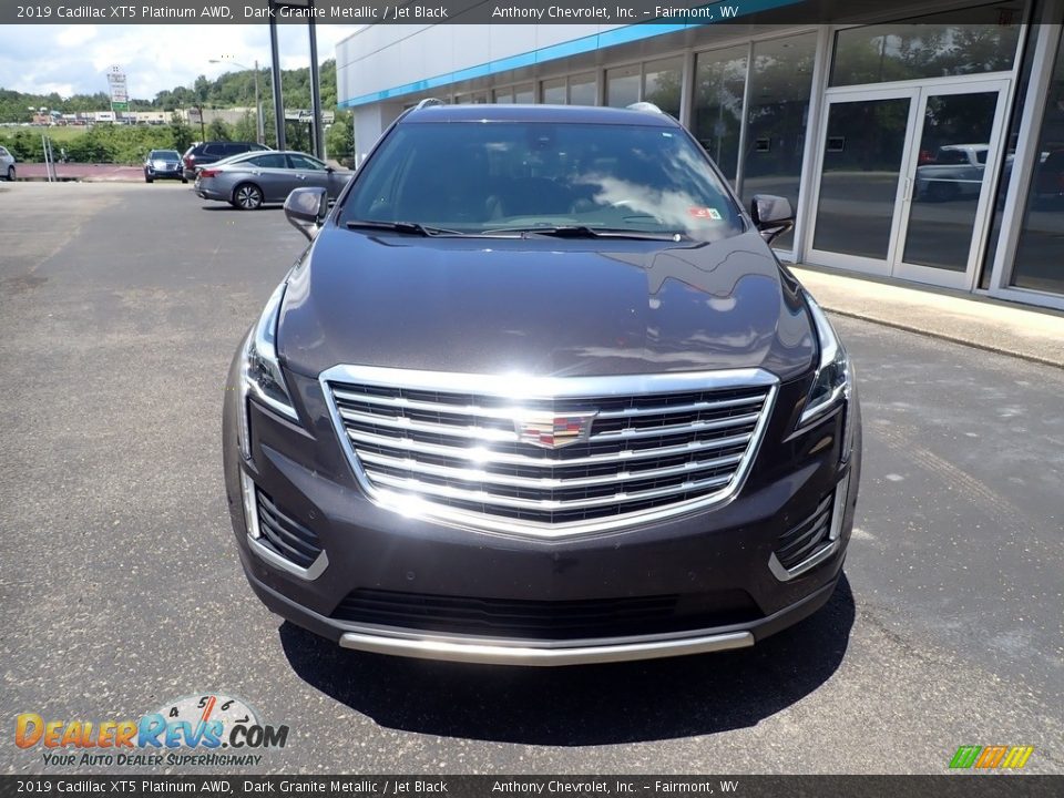 2019 Cadillac XT5 Platinum AWD Dark Granite Metallic / Jet Black Photo #8