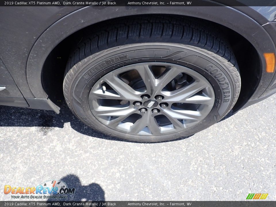 2019 Cadillac XT5 Platinum AWD Dark Granite Metallic / Jet Black Photo #9