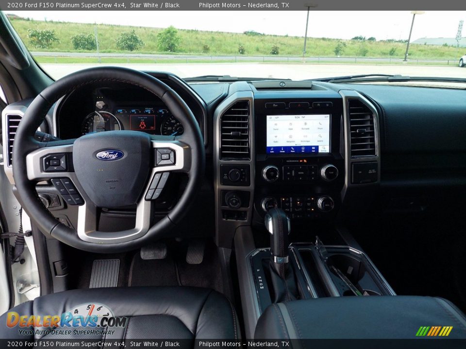 2020 Ford F150 Platinum SuperCrew 4x4 Star White / Black Photo #11
