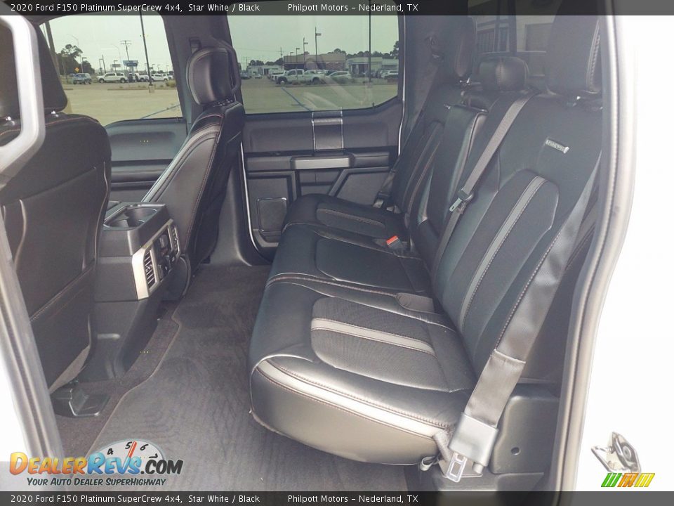 2020 Ford F150 Platinum SuperCrew 4x4 Star White / Black Photo #12