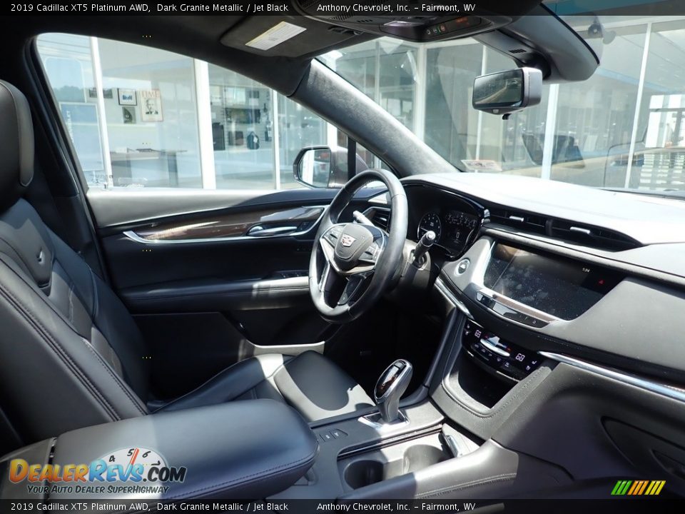 2019 Cadillac XT5 Platinum AWD Dark Granite Metallic / Jet Black Photo #11