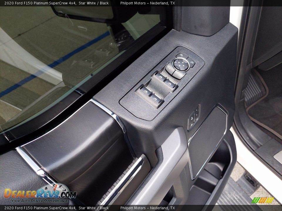 2020 Ford F150 Platinum SuperCrew 4x4 Star White / Black Photo #14