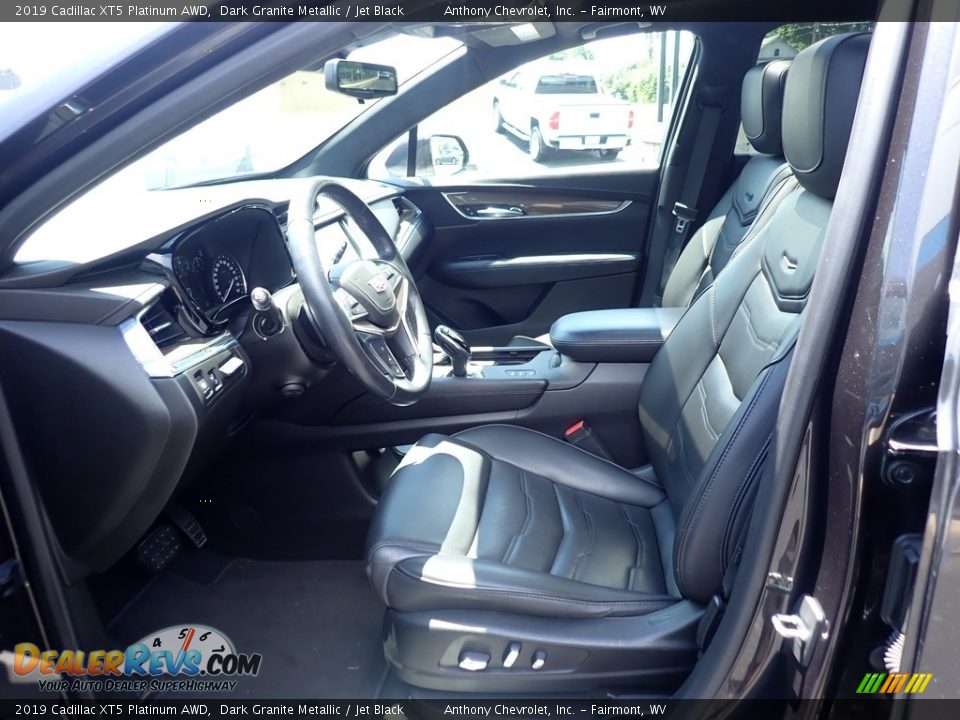 2019 Cadillac XT5 Platinum AWD Dark Granite Metallic / Jet Black Photo #14