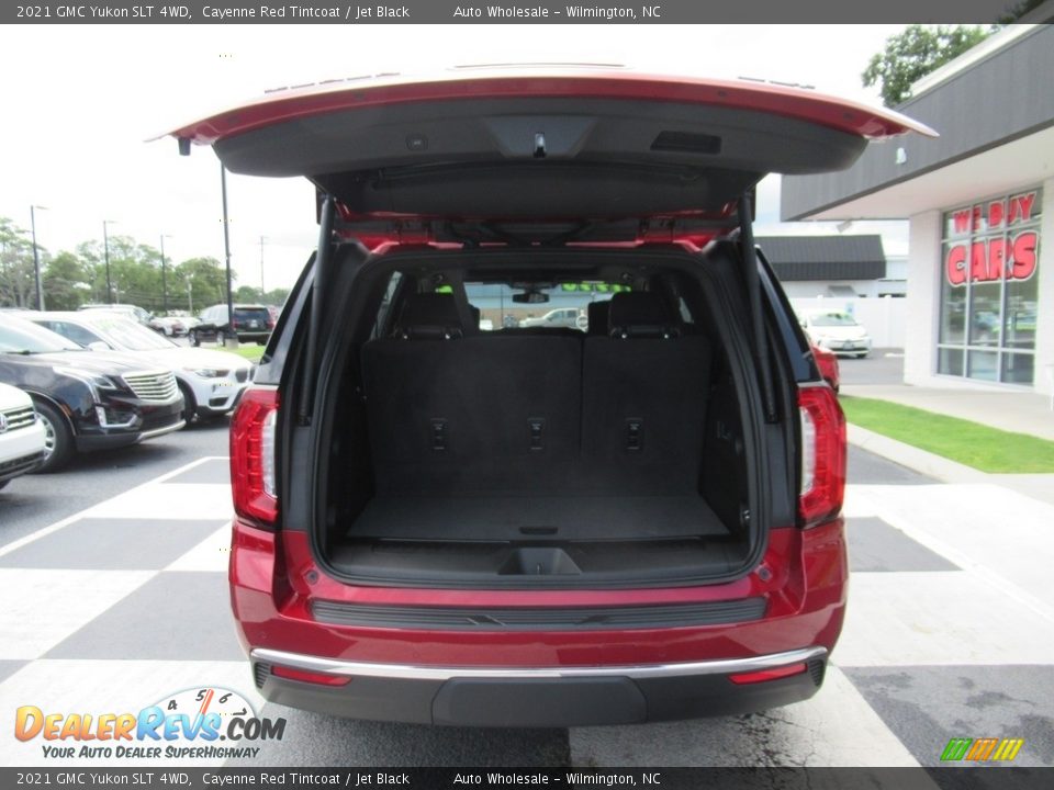 2021 GMC Yukon SLT 4WD Cayenne Red Tintcoat / Jet Black Photo #5