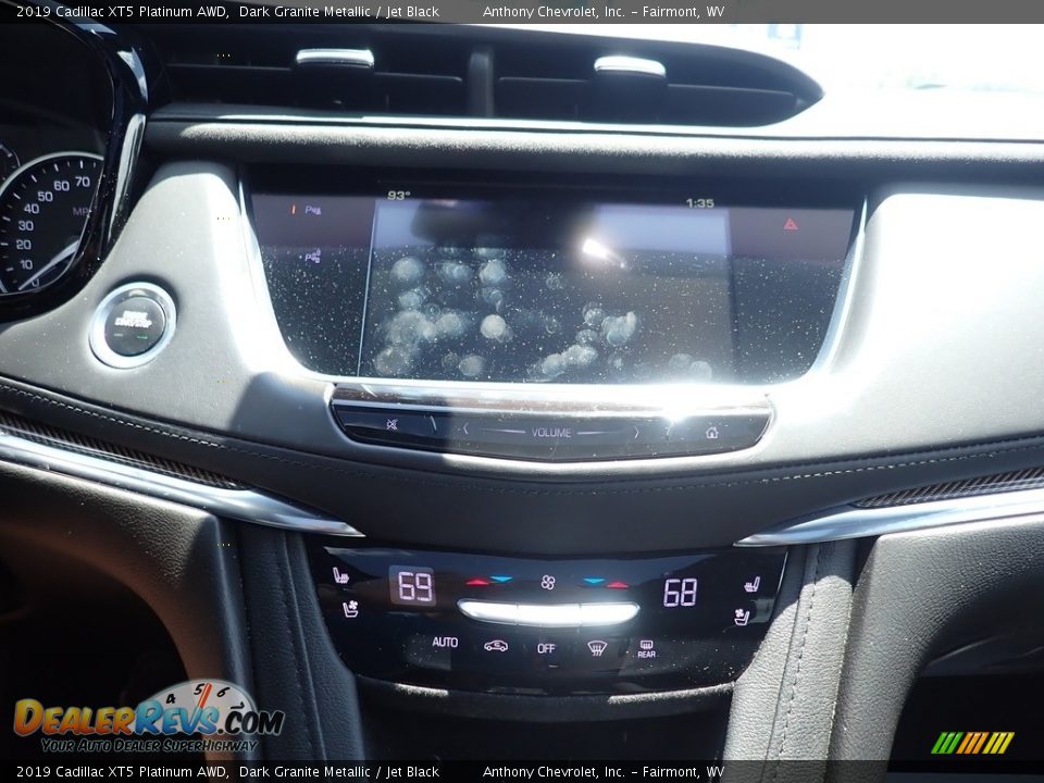 2019 Cadillac XT5 Platinum AWD Dark Granite Metallic / Jet Black Photo #18