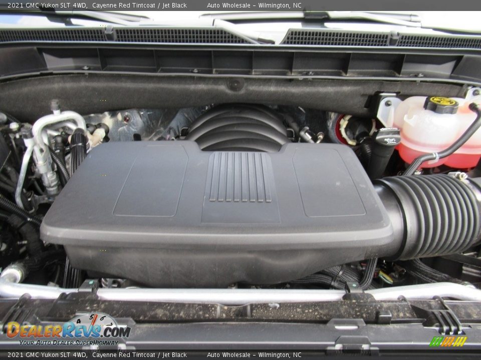 2021 GMC Yukon SLT 4WD Cayenne Red Tintcoat / Jet Black Photo #6