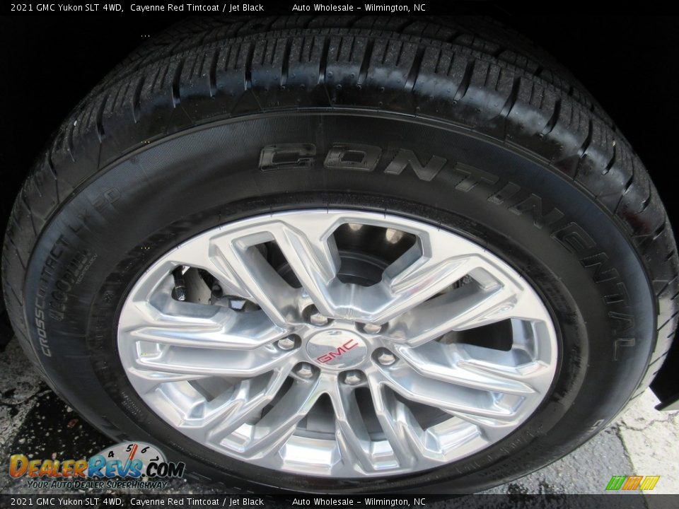 2021 GMC Yukon SLT 4WD Cayenne Red Tintcoat / Jet Black Photo #7