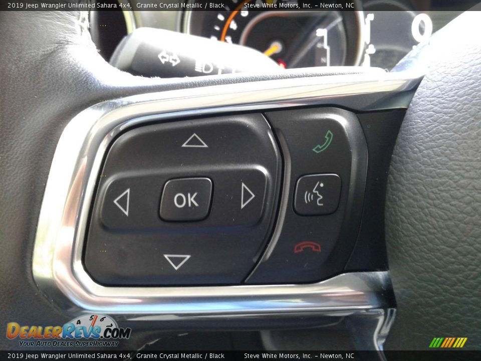 2019 Jeep Wrangler Unlimited Sahara 4x4 Granite Crystal Metallic / Black Photo #20