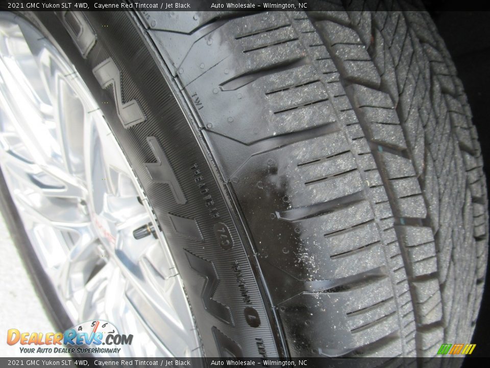 2021 GMC Yukon SLT 4WD Cayenne Red Tintcoat / Jet Black Photo #8