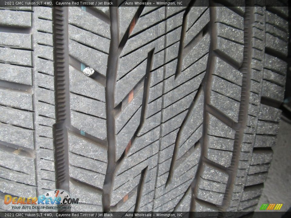 2021 GMC Yukon SLT 4WD Cayenne Red Tintcoat / Jet Black Photo #9