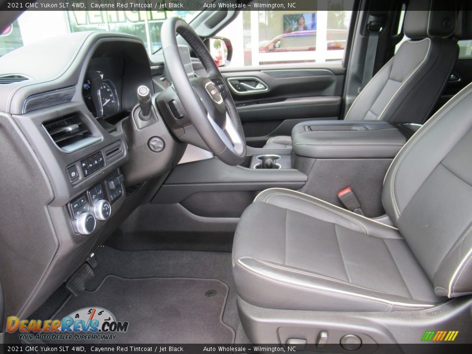 2021 GMC Yukon SLT 4WD Cayenne Red Tintcoat / Jet Black Photo #10
