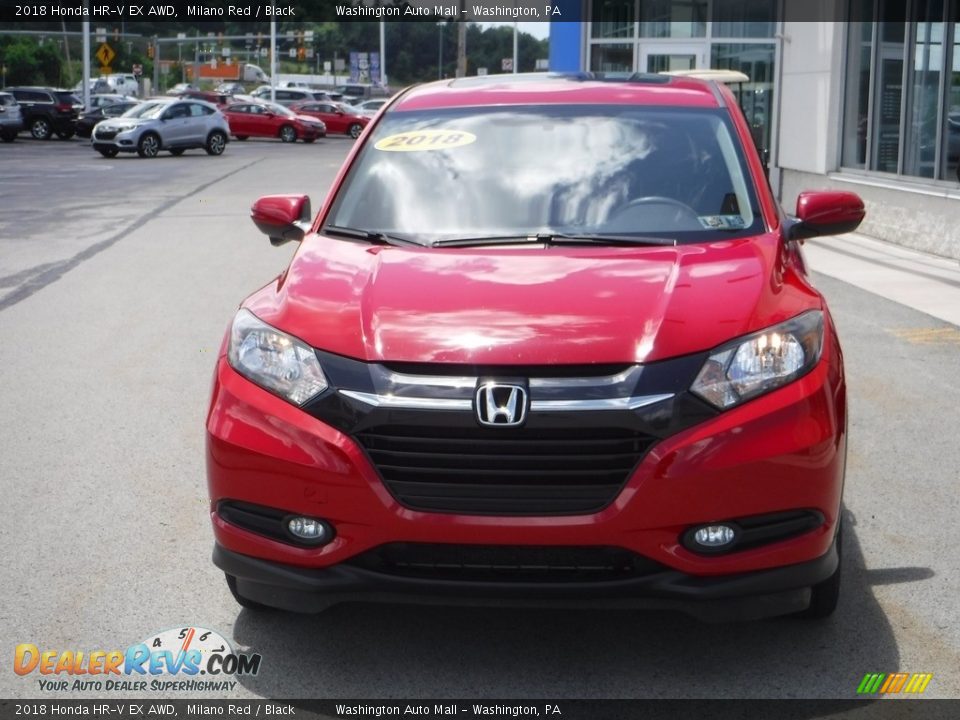 2018 Honda HR-V EX AWD Milano Red / Black Photo #5