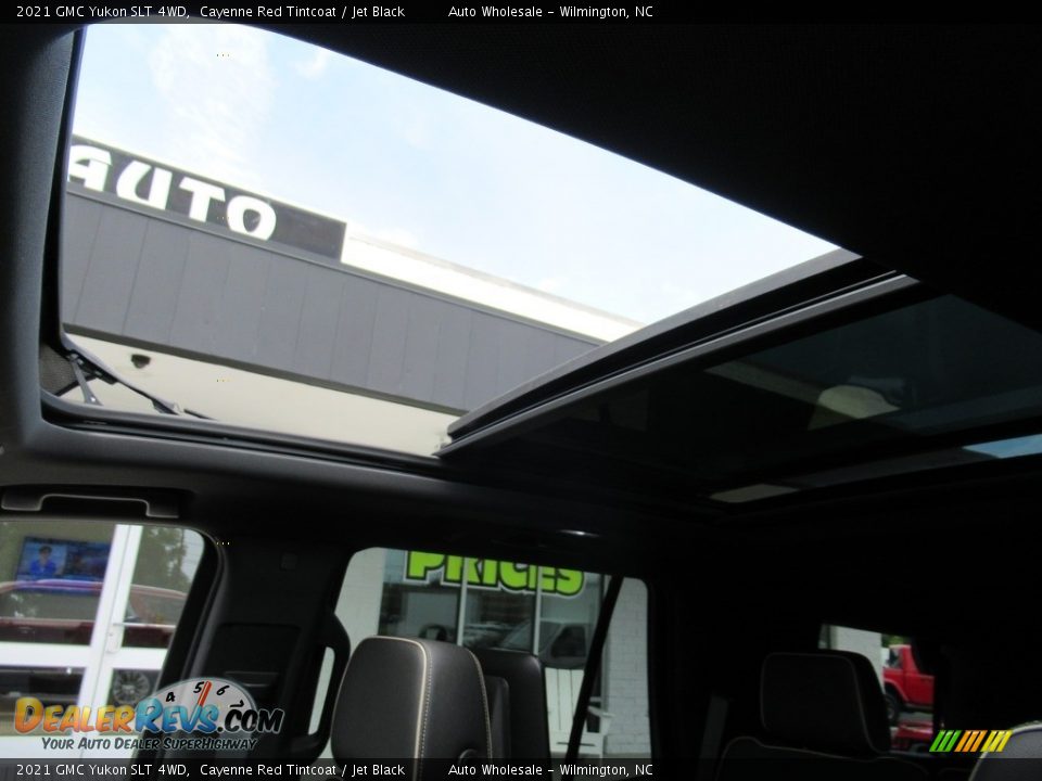 2021 GMC Yukon SLT 4WD Cayenne Red Tintcoat / Jet Black Photo #11