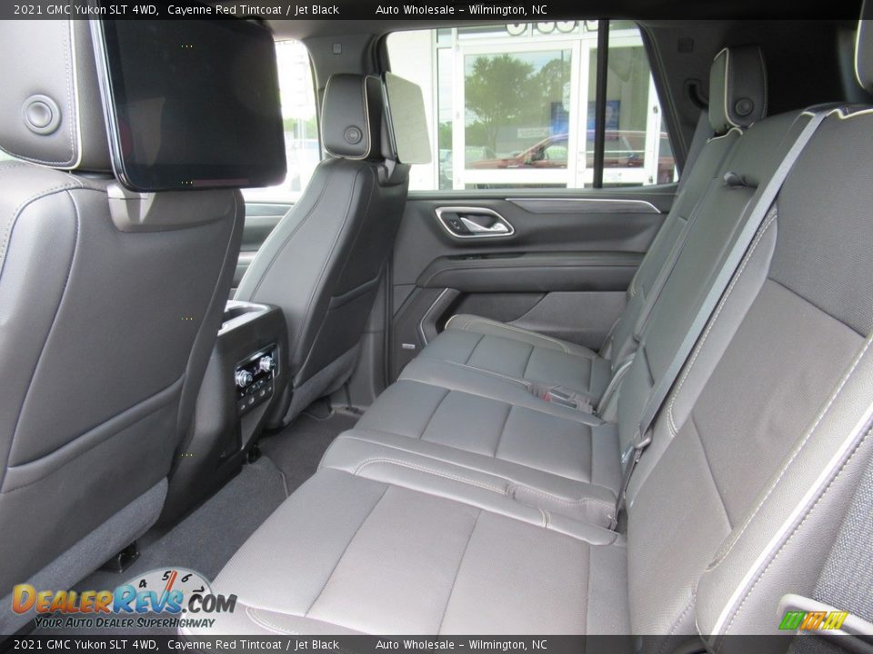 2021 GMC Yukon SLT 4WD Cayenne Red Tintcoat / Jet Black Photo #12