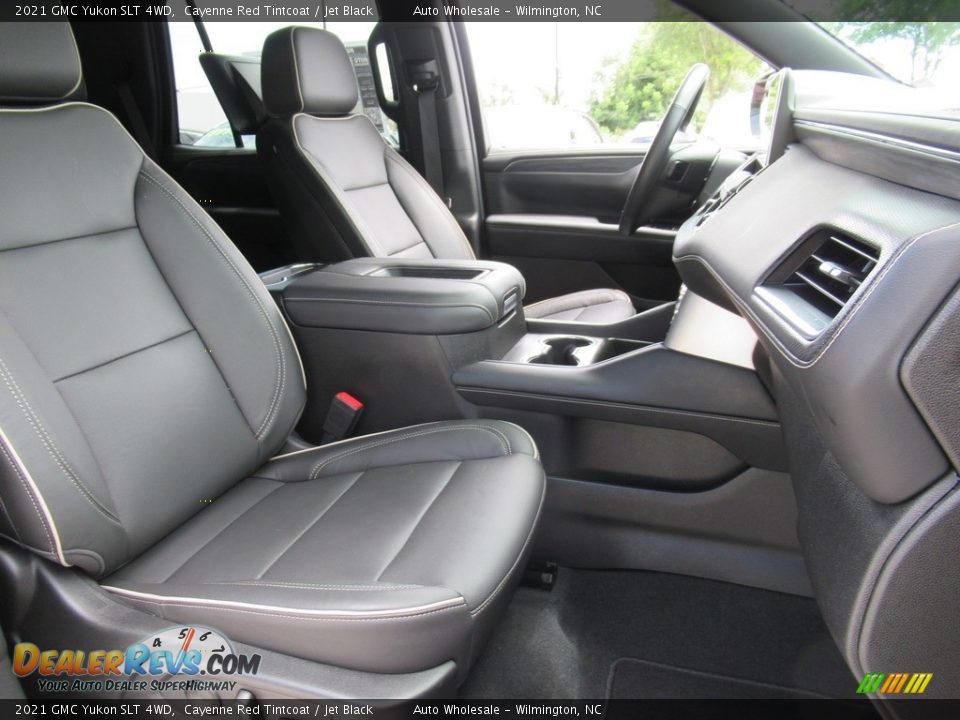 2021 GMC Yukon SLT 4WD Cayenne Red Tintcoat / Jet Black Photo #13