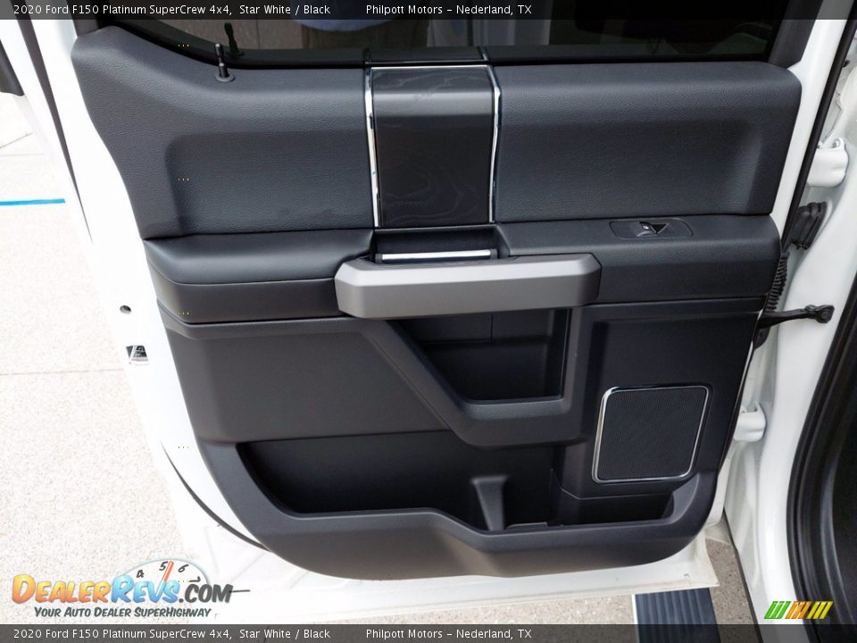 2020 Ford F150 Platinum SuperCrew 4x4 Star White / Black Photo #25