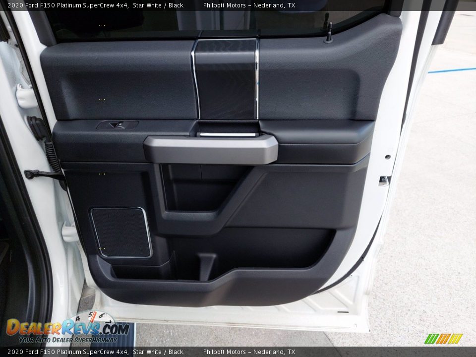2020 Ford F150 Platinum SuperCrew 4x4 Star White / Black Photo #27
