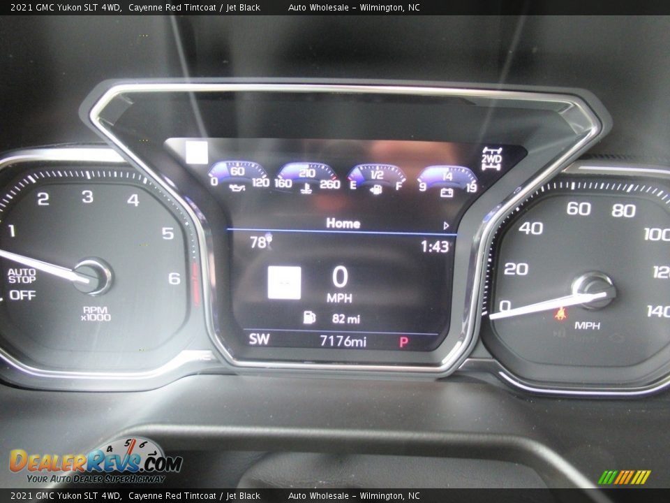2021 GMC Yukon SLT 4WD Cayenne Red Tintcoat / Jet Black Photo #16