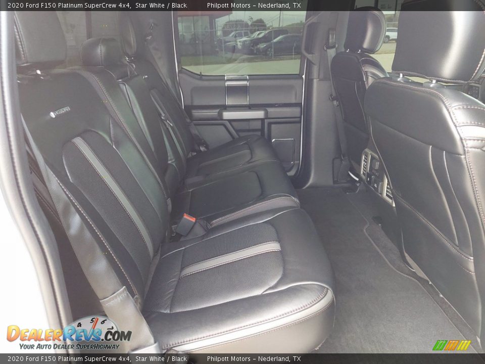 2020 Ford F150 Platinum SuperCrew 4x4 Star White / Black Photo #28
