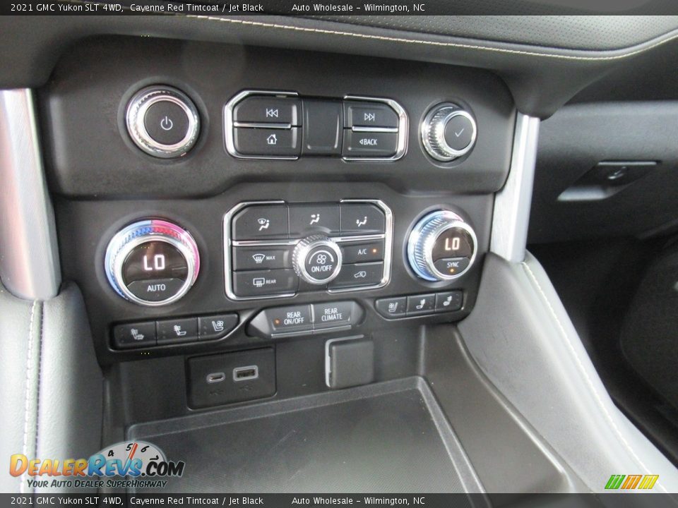 2021 GMC Yukon SLT 4WD Cayenne Red Tintcoat / Jet Black Photo #19