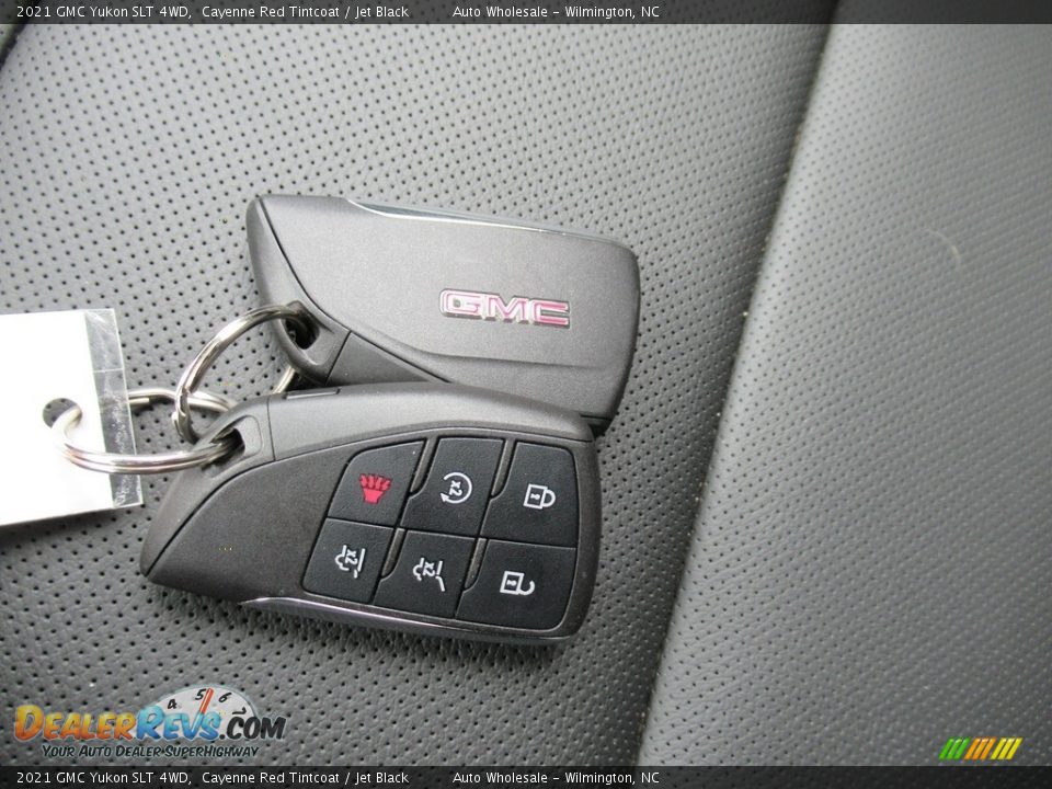 2021 GMC Yukon SLT 4WD Cayenne Red Tintcoat / Jet Black Photo #20