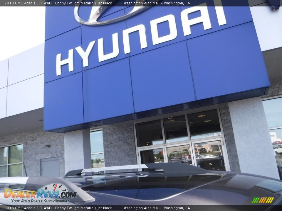 2018 GMC Acadia SLT AWD Ebony Twilight Metallic / Jet Black Photo #3