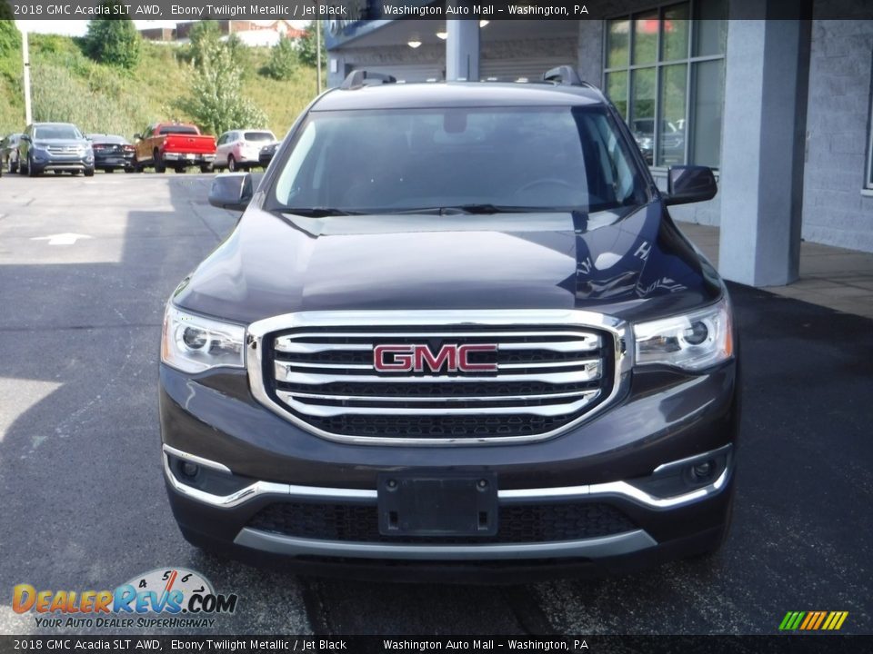 2018 GMC Acadia SLT AWD Ebony Twilight Metallic / Jet Black Photo #4