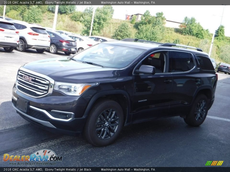 2018 GMC Acadia SLT AWD Ebony Twilight Metallic / Jet Black Photo #5